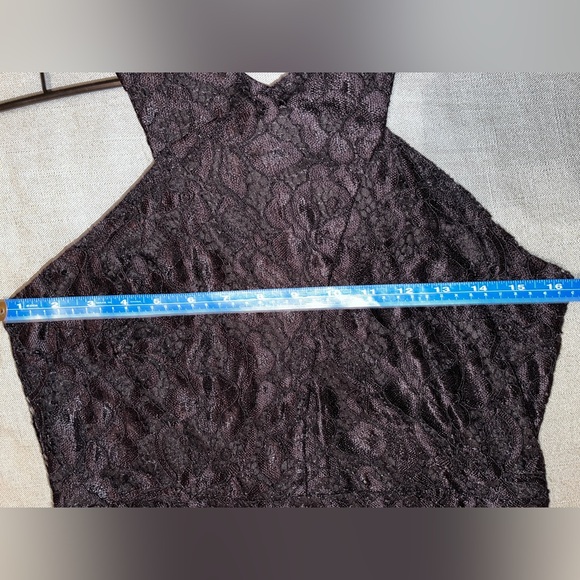 NWT Sam Edelman Criss Cross Lace Neck Sheath SZ 10 - Picture 8 of 13